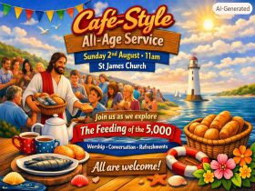 Cafe Style Church 3rd August 11am 